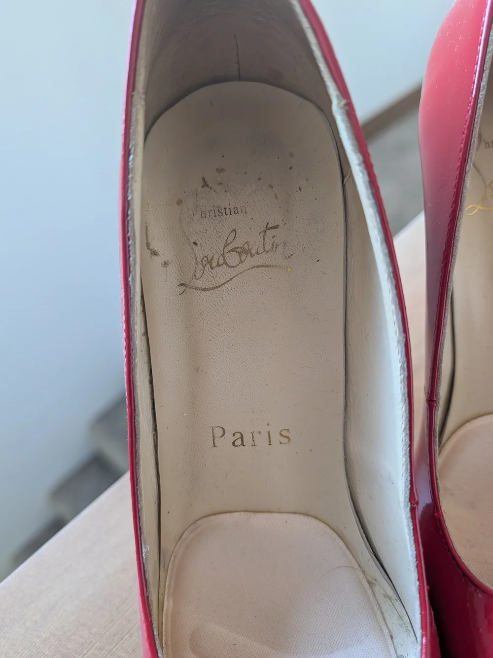 Christian Louboutin classic patent